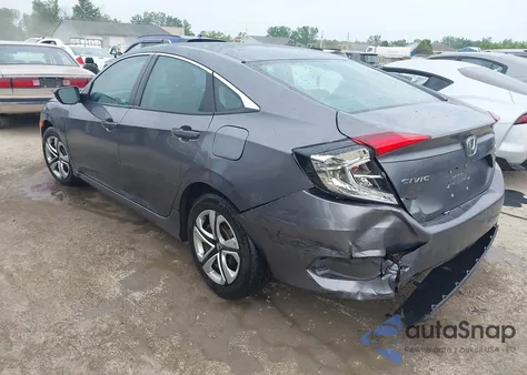 2018 Honda Civic Lx z USA, uszkodzony, nr VIN 19XFC2F52JE020078